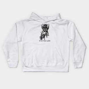 it is too late Kids Hoodie